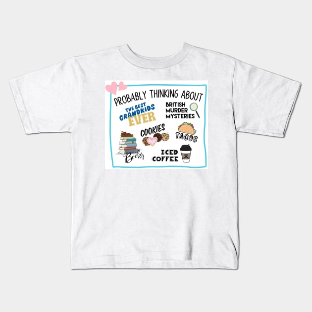 Probably Thinking About Kids T-Shirt by FunandWhimsy